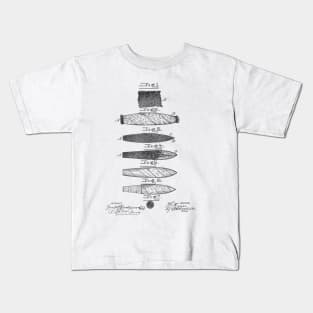 Cigar Vintage Patent Hand Drawing Kids T-Shirt